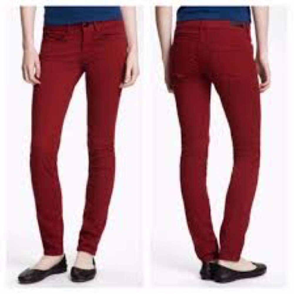 Articles of Society Mya Scarlet Skinny Jeans 25 Like New!